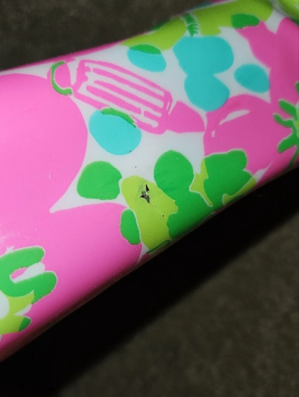 Lilly Pulitzer For Estee Lauder Small Floral Cosmetic Bag